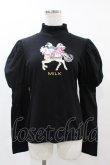 画像1: MILK / Kiki＆Lala Horse Riding パフTops  ブラック H-25-05-22-1056-ML-TO-KB-ZH (1)