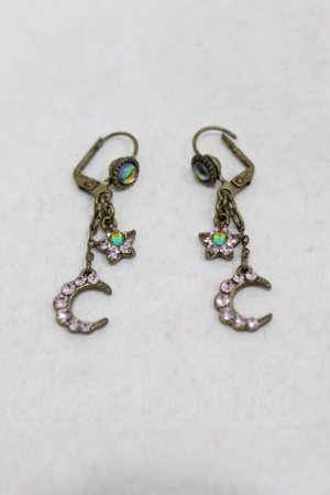 画像: Michal Negrin / ムーンフラワーピアス  ゴールド H-25-05-22-1008-LO-AC-KB-ZH