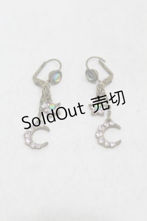 画像: Michal Negrin / ムーンフラワーピアス  ゴールド H-25-05-22-1008-LO-AC-KB-ZH