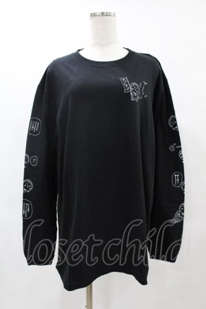 画像: Candy Stripper / コジコジの名？台詞 L/S TEE  ブラック H-25-05-22-1060-PU-TO-KB-ZH