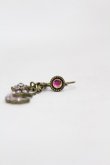 画像2: Michal Negrin / ムーンフラワーピアス  ゴールド H-25-05-22-1008-LO-AC-KB-ZH (2)