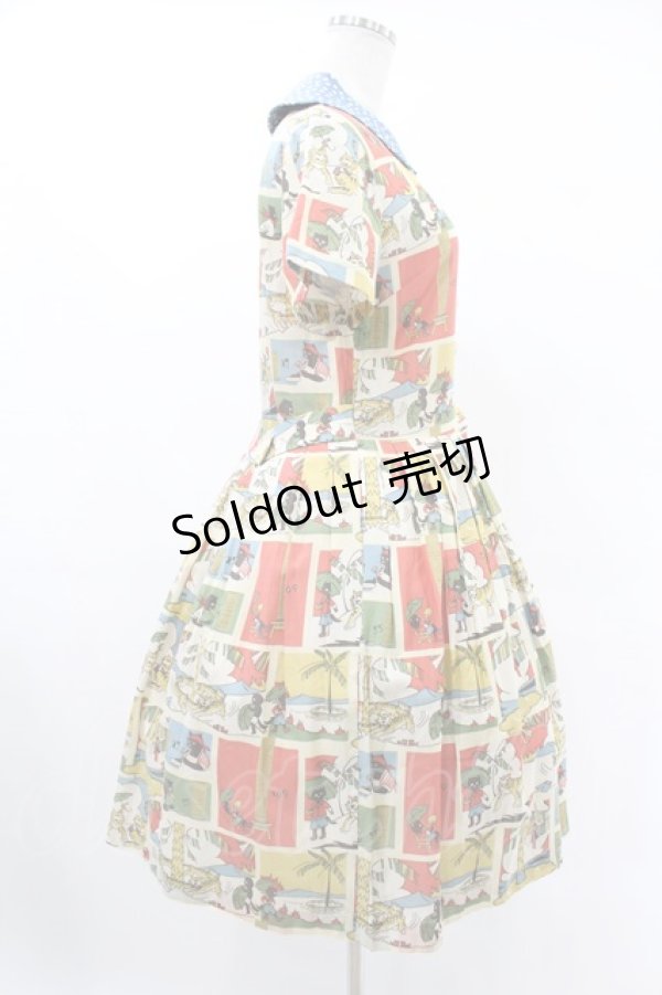 Jane Marple / Little Cat Samboワンピース アイボリー H-25-05