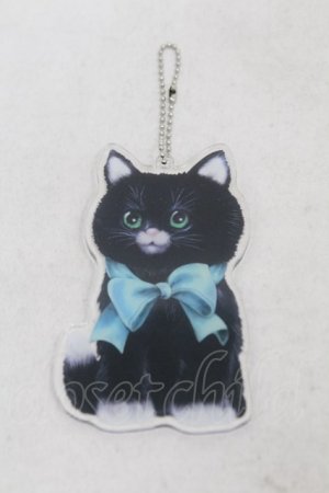 画像: Candy Stripper /ACK CAT ACRYLIC KEY CHAIN   H-25-05-22-1003-PU-ZA-KB-ZH