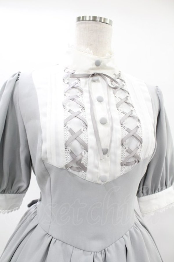 画像4: ATELIER PIERROT / Haunted Doll Dress  グレー×ホワイト H-25-05-22-1016-EL-OP-KB-ZH (4)