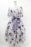 画像1: Melody BasKet / Violet laceスクエアカラーワンピース L バイオレット H-25-05-22-1017-LO-OP-KB-ZH (1)