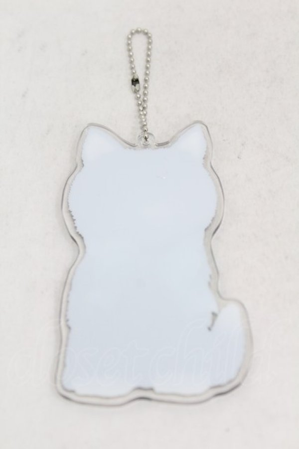 画像2: Candy Stripper /ACK CAT ACRYLIC KEY CHAIN   H-25-05-22-1003-PU-ZA-KB-ZH (2)