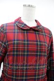 画像4: Jane Marple / Tartan checkティアードドレス M ロイヤル H-25-05-22-1018-JM-OP-KB-ZH (4)