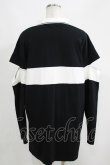 画像3: NieR Clothing / 襟付きプルオーバー  黒×白 H-25-05-22-055-PU-TO-KB-ZH (3)