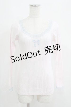 画像: Katie / UNDER PRETTIES square neck lace long FREE PINK×BLUE H-25-05-22-061-LO-TO-KB-ZH