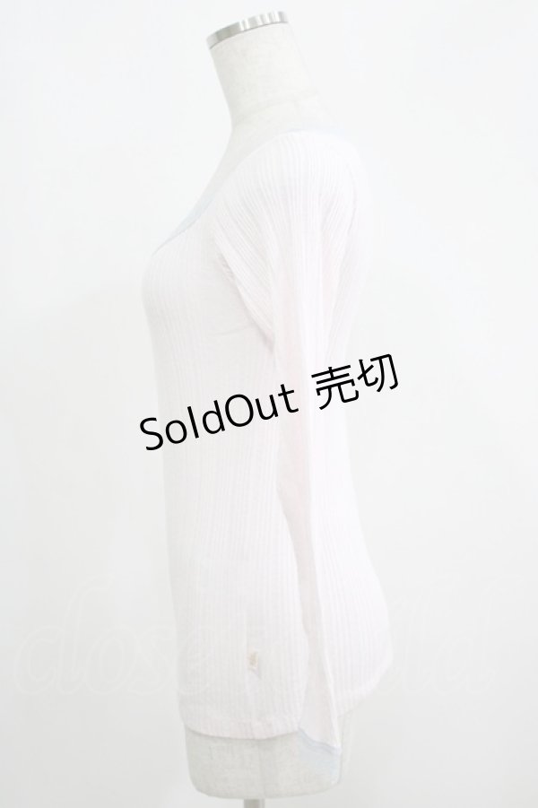 画像2: Katie / UNDER PRETTIES square neck lace long FREE PINK×BLUE H-25-05-22-061-LO-TO-KB-ZH (2)