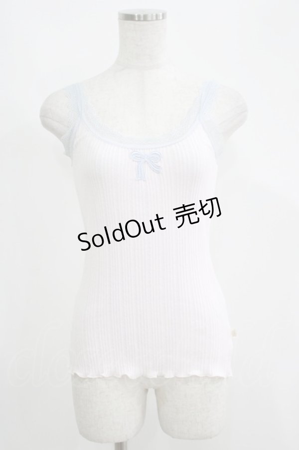 画像1: Katie / UNDER PRETTIES lace camisole FREE PINK×BLUE H-25-05-22-064-LO-TO-KB-ZH (1)
