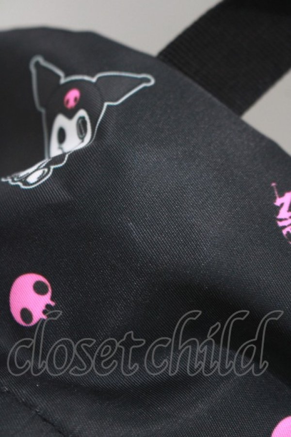 画像4: NieR Clothing / BACKPACK 【クロミ×NieRちゃん】  ブラック H-25-05-22-066-PU-BG-KB-ZH (4)