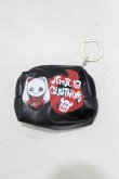 画像1: NieR Clothing / ミニポーチキーホルダー  黒 H-25-05-22-071-PU-ZA-KB-ZH (1)
