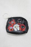 画像2: NieR Clothing / ミニポーチキーホルダー  黒 H-25-05-22-071-PU-ZA-KB-ZH (2)