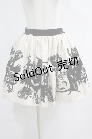 画像: MILK / オーバー・ザ・ムーンスカート  アイボリー H-25-05-22-014-ML-SK-KB-ZH