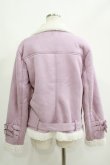 画像3: NieR Clothing / 防寒2WAYボアムートンコート  くすみピンク H-25-05-22-019-PU-CO-KB-ZH (3)
