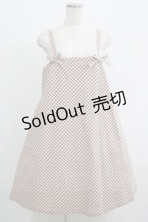 画像: Katie / SWEET ESCAPE ribbon one-piece  CHOCO H-25-05-22-003-LO-OP-KB-ZH