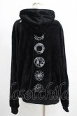 画像3: NieR Clothing / ふわもこプルパーカー  黒 H-25-05-22-023-PU-TO-KB-ZH (3)