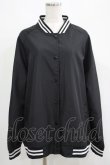 画像1: NieR Clothing / 刺繍ブルゾン F 黒 H-25-05-22-025-PU-JA-KB-ZH (1)
