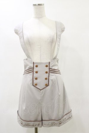 画像: Amavel / Crown Marinのメッセージショーパン Free グレー H-25-05-23-042-CA-PA-NS-ZH