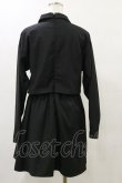 画像2: Jamie エーエヌケー / Setuplikeシャツワンピース M ブラック H-25-05-23-087-LO-OP-NS-ZH (2)