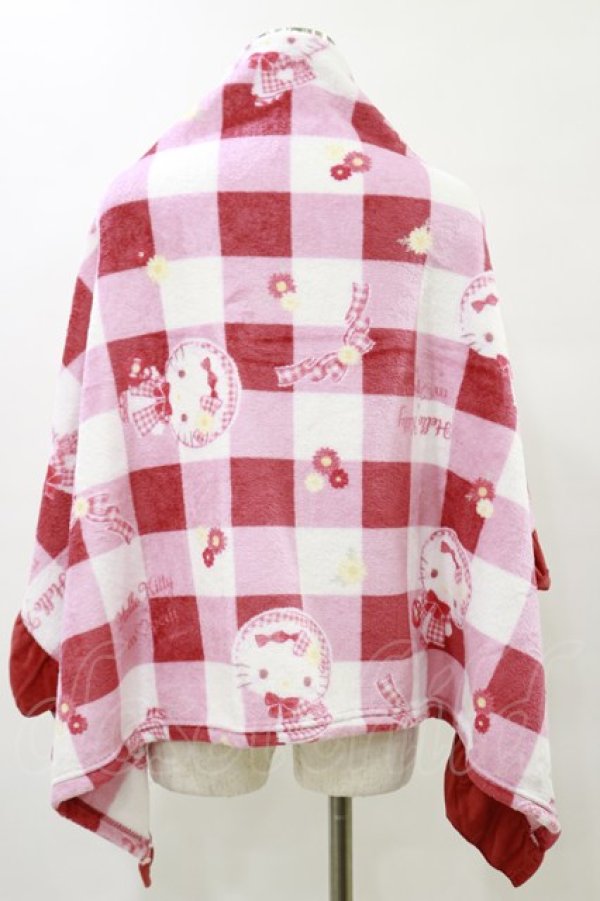 画像2: m petit by misako / サンリオキャラクターズコラボ ブランケット  レッド H-25-05-23-011-LO-ZA-NS-ZH (2)