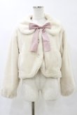 画像1: m petit by misako / サンリオキャラクターズコラボ ショートコート L アイボリー H-25-05-23-016-LO-JA-NS-ZH (1)