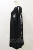 画像3: NOEMIE / クレイジー切替ボーダーTシャツ M ブラック/ブルー H-25-05-23-023-LO-TO-NS-ZH (3)