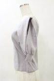 画像3: Amavel / Feminine Vintage モノグラムニットトップス Free グレー H-25-05-23-024-CA-TO-NS-ZH (3)