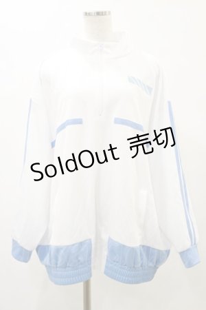 画像: FLC / ぬた。コラボ/TT*サイバージャージ L ホワイト/サックス H-25-05-23-026-LO-TO-NS-ZH