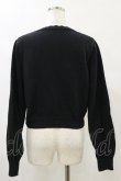 画像2: m petit by misako / バラ刺繍ニットカーディガン L ブラック H-25-05-23-035-LO-TO-NS-ZH (2)