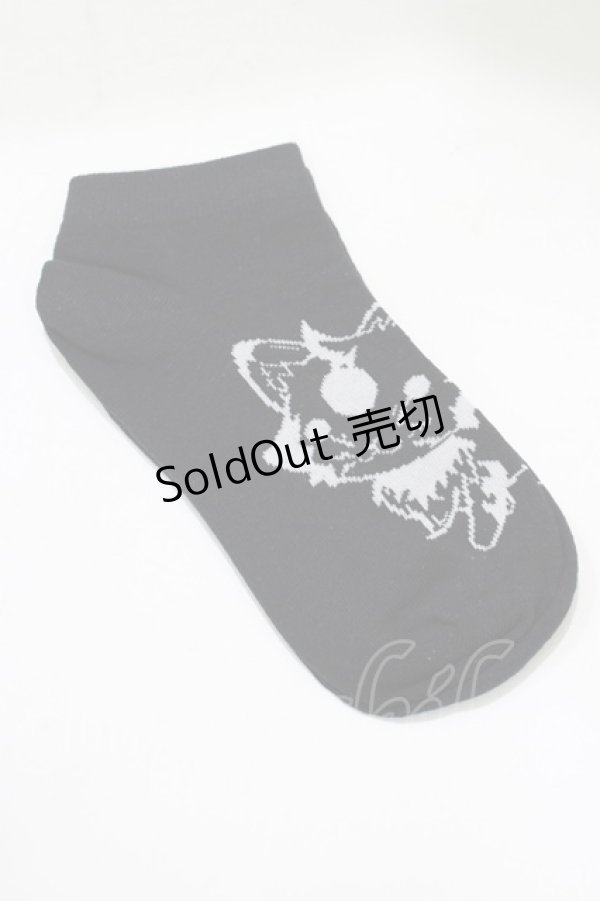 画像1: NieR Clothing / 靴下   H-25-05-25-008-PU-ZA-KB-ZH (1)