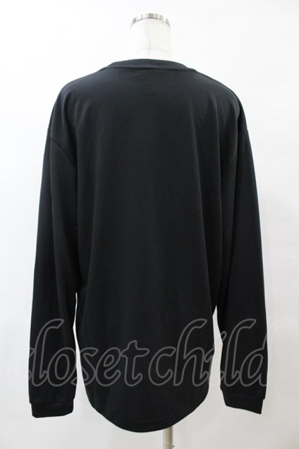 画像2: NieR Clothing / プリントLONG CUTSEW LL 黒 H-25-05-25-1043-PU-TO-KB-ZH (2)