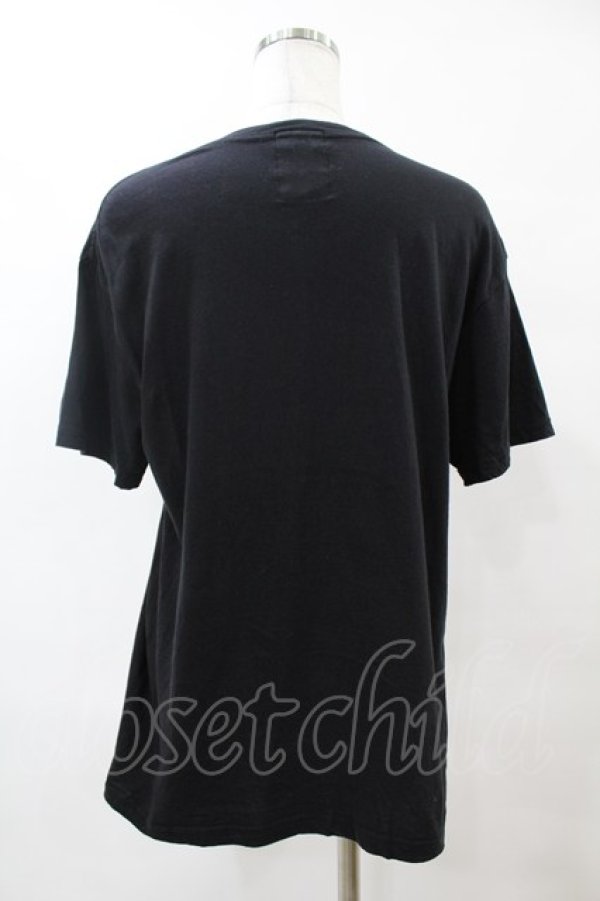 画像2: yaponskii / マーメイドよだれベアTシャツ  黒 H-25-05-25-1047-PU-TO-KB-ZH (2)