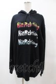 画像1: NieR Clothing / ロゴプルパーカー 2XL 黒 H-25-05-25-1053-PU-TO-KB-ZH (1)