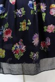 画像5: Jane Marple / Flower marketのスクエアドレス  ネイビー H-25-05-25-1013-JM-OP-KB-ZH (5)