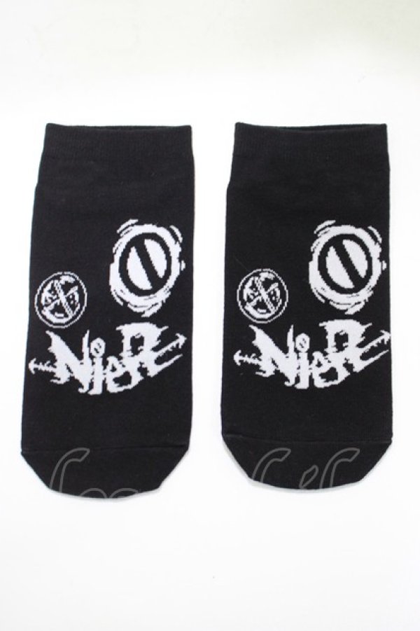 画像1: NieR Clothing / 靴下   H-25-05-25-017-PU-ZA-KB-ZH (1)