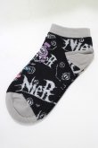 画像1: NieR Clothing / 靴下   H-25-05-25-003-PU-ZA-KB-ZH (1)