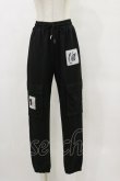 画像1: NieR Clothing / ポケット付パンツ  黒 H-25-05-26-064-PU-PA-KB-ZH (1)