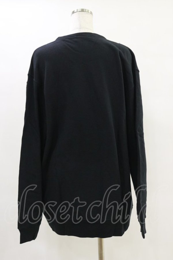 画像2: NieR Clothing / プリントSWEAT  2XL 黒 H-25-05-26-048-PU-TO-KB-ZH (2)