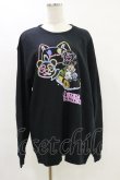 画像1: NieR Clothing / プリントSWEAT  2XL 黒 H-25-05-26-049-PU-TO-KB-ZH (1)