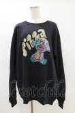 画像1: NieR Clothing / プリントSWEAT  XL 黒 H-25-05-26-050-PU-TO-KB-ZH (1)