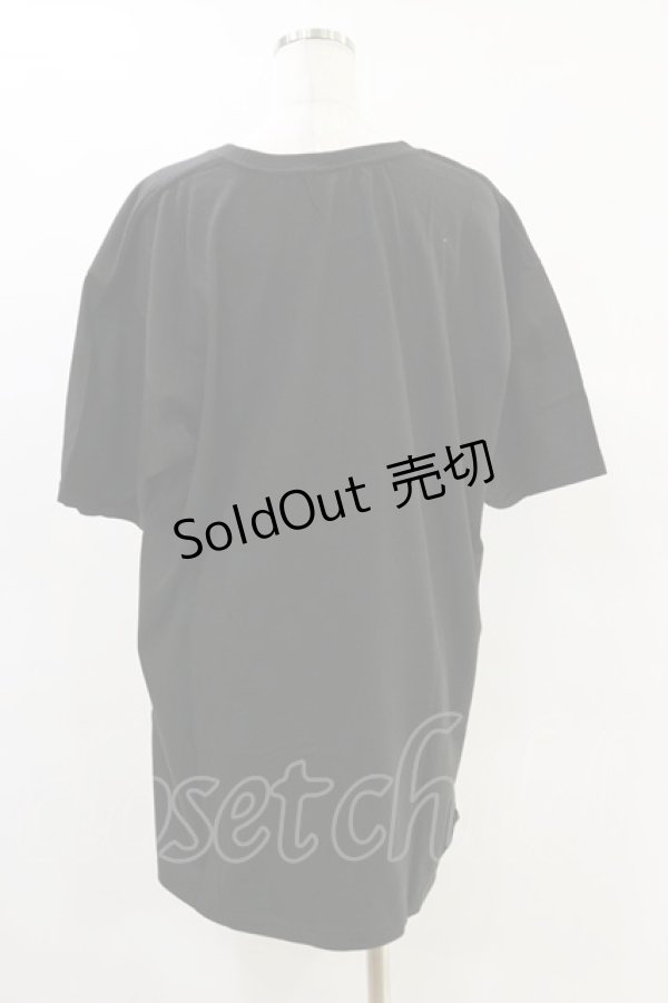 画像2: NieR Clothing / プリントCOTTON CUTSEW 3XL 黒 H-25-05-26-052-PU-TO-KB-ZH (2)