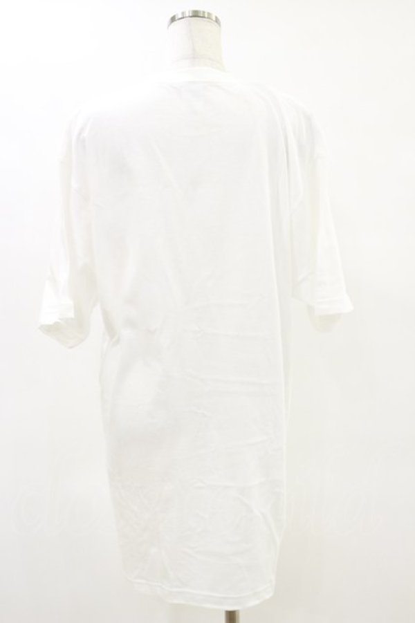 画像2: NieR Clothing / プリントCOTTON CUTSEW XL 白 H-25-05-26-055-PU-TO-KB-ZH (2)