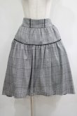 画像1: axes femme POETIQUE / グレンチェックフィッシュテールスカート M ブラック H-25-05-27-022-AX-SK-NS-ZH (1)