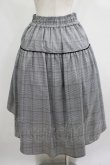 画像3: axes femme POETIQUE / グレンチェックフィッシュテールスカート M ブラック H-25-05-27-022-AX-SK-NS-ZH (3)