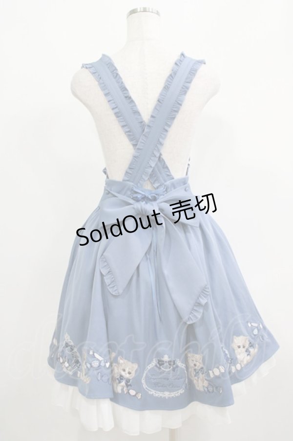 画像3: Amavel / Bonbon Ribbon Chaton スカート Free ブルー H-25-05-27-024-CA-SK-NS-ZH (3)