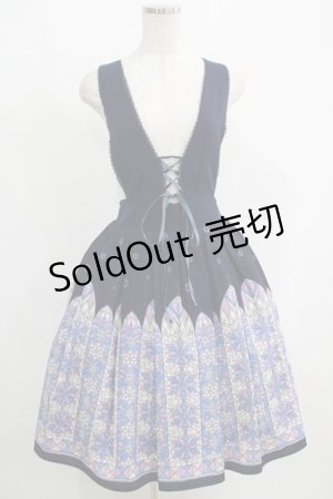 画像: axes femme POETIQUE / スノークリスタルジャンスカ M ネイビー H-25-05-27-003-AX-OP-NS-ZH