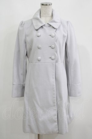 画像: axes femme POETIQUE / スカラップコート M ブルー H-25-05-27-037-AX-CO-NS-ZT-C058