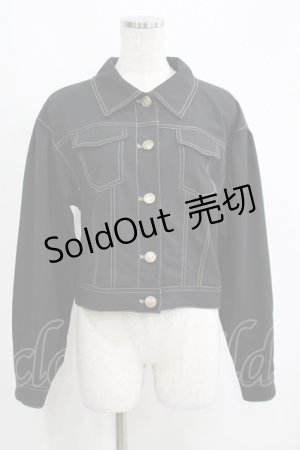 画像: axes femme POETIQUE / バックプリーツブルゾン M ブラック H-25-05-27-038-AX-JA-NS-ZH